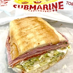 Submarina California Subs - Cut in half, Huge Italian Sub