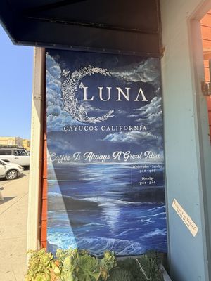 Menu photo 1 Luna Coffee Bar Cayucos, CA