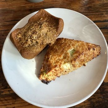 Dutch Baby Bakery - Feta Scallion Scone Pumpkin loaf - Coffee & Tea Near Me - New York, New York Dutch Baby Bakery - Feta Scallion Scone Pumpkin loaf - Coffee & Tea Near Me - New York, New York