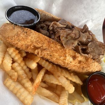 Lil’ Easy - Prime Rib Debris Poboy - Cajun/Creole Near Me - Austin, Texas Lil’ Easy - Prime Rib Debris Poboy - Cajun/Creole Near Me - Austin, Texas