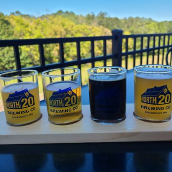 North 20 Brewing - Trying a flight with a view! - Breweries Near Me - Rosemount, Minnesota