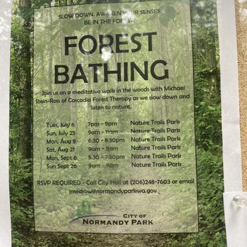 Marine View Park - A sign. - Parks Near Me - Normandy Park, Washington