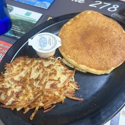 The 278 Restaurant - Hashbrowns and a pancake