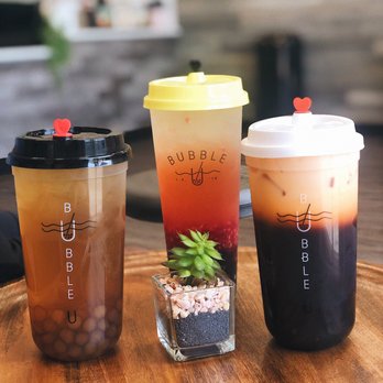 Bubble University - golden dragon oolong, autumn fairy, thai iced tea - Bubble Tea Near Me - Roseville, California