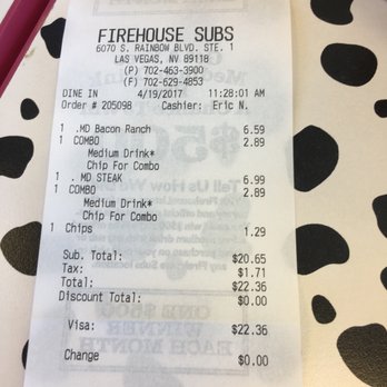 Firehouse Subs - Sandwiches Near Me - Las Vegas, Nevada