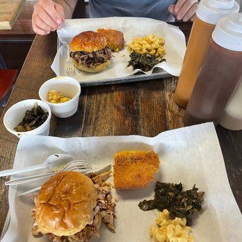 Fat Boyz - Closest: chopped chicken sandwich Furthest: pulled pork sandwich - Barbeque Near Me - Deerfield Beach, Florida Fat Boyz - Closest: chopped chicken sandwich Furthest: pulled pork sandwich - Barbeque Near Me - Deerfield Beach, Florida