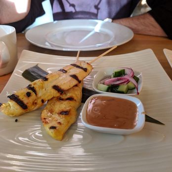 Ma Now Thai Kitchen - Chicken Satay - Thai Near Me - Coquitlam, British Columbia