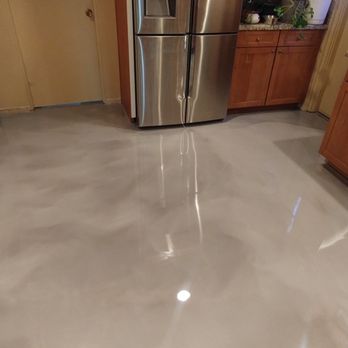 Caretakers Complete - Epoxy floor coatings (pearl) - Office Cleaning Near Me