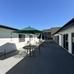Bay Crest Care Center - Back Patio