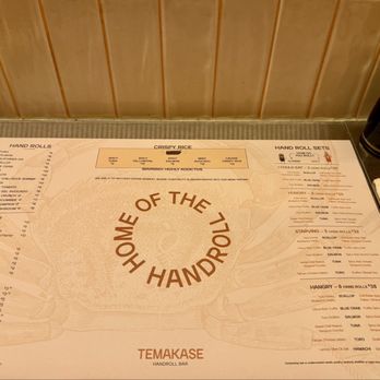 Temakase Hand Roll Bar - 28th St - Menu - Japanese Near Me - New York, New York Temakase Hand Roll Bar - 28th St - Menu - Japanese Near Me - New York, New York
