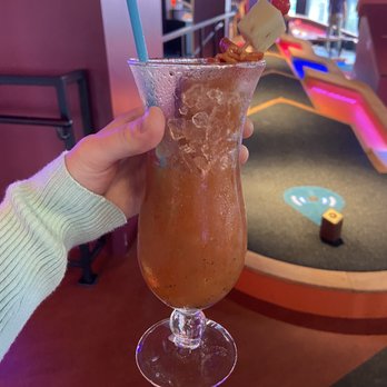 Puttshack - Boston - Bloody Mary (minus a couple sips) - Mini Golf Near Me - Boston, Massachusetts Puttshack - Boston - Bloody Mary (minus a couple sips) - Mini Golf Near Me - Boston, Massachusetts