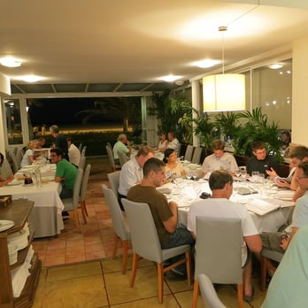El Coso - Dining room evening view looking towards the Med - Mediterranean Near Me - Valencia, V