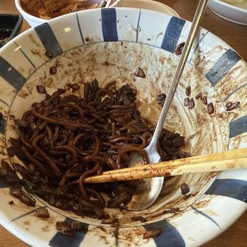 Il Poom Hyang - Gan Jja Jang (Stir-Fried Black Bean Sauce) - Korean Near Me - Fairfax, Virginia Il Poom Hyang - Gan Jja Jang (Stir-Fried Black Bean Sauce) - Korean Near Me - Fairfax, Virginia