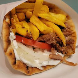 Mr. Gyros - Gyros in Pita-Brot XXL