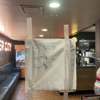 Denny's - Closed till 2AM with crayon on a napkin - Diners Near Me - Culver City, California Denny's - Closed till 2AM with crayon on a napkin - Diners Near Me - Culver City, California