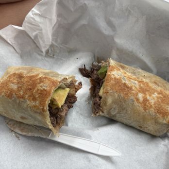 Escuela Taqueria - Wagyu Beef Burrito ($35) - Mexican Near Me - Los Angeles, California Escuela Taqueria - Wagyu Beef Burrito ($35) - Mexican Near Me - Los Angeles, California