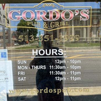 Gordo's Pub & Grill - Hours - Burgers Near Me - Norwood, Ohio