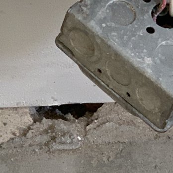 H&H Plumbing Contractors - Exposed hole under sink and foundation. - Plumbing Near Me - Melbourne, Florida