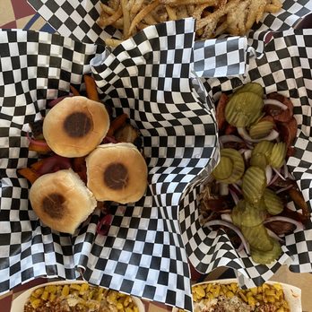 Street Bites - Crispy Pork Belly Sliders, 2 plate meat special with 2 sides - Food Trucks Near Me Street Bites - Crispy Pork Belly Sliders, 2 plate meat special with 2 sides - Food Trucks Near Me