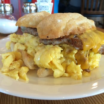 Northside Kitchen - Breakfast sandwich with sausage and hollandaise sauce on ciabatta. BOMB! - Breakfast & Brunch Near Me - Avon, Colorado