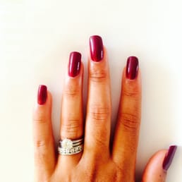 CND Shellac No Chip Manicure on my own nails CND Shellac No Chip Manicure on my own nails