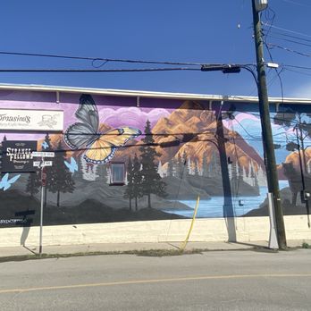 Thomasina's - On the side of the building it is a mural of the mountains, and wildlife. - Bakeries Near Me - Princeton, British Columbia Thomasina's - On the side of the building it is a mural of the mountains, and wildlife. - Bakeries Near Me - Princeton, British Columbia