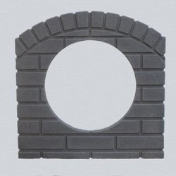 Longview Products - 15-inch Dark Granite Culvert Pipe Cover