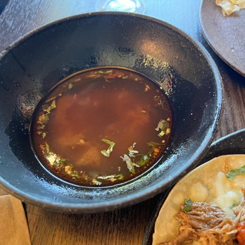 El Mero Mero Taqueria - Consomme for dipping birra tacos - Mexican Near Me - Edmonton, Alberta El Mero Mero Taqueria - Consomme for dipping birra tacos - Mexican Near Me - Edmonton, Alberta
