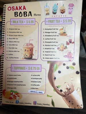 Menu photo 2 Osaka Sushi Ramen Bento Bubble Tea Palm Bay, FL Menu photo 2 Osaka Sushi Ramen Bento Bubble Tea Palm Bay, FL