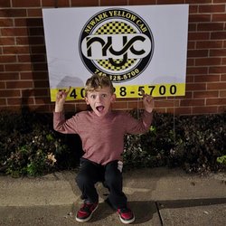 Newark Yellow Cab - "Excited for Newark Yellow Cab! Future cabbie in the making."