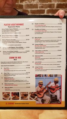 Menu photo 8 El Cubano Valencia, CA