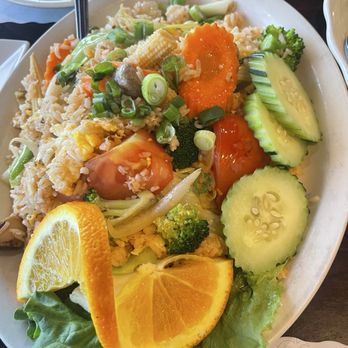 Thai Original BBQ - Veggie Fried rice - Thai Near Me - Glendale, California Thai Original BBQ - Veggie Fried rice - Thai Near Me - Glendale, California