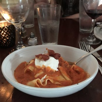 Trattoria Rosa Bianca - Mezzi rigatoni (pappardelle instead of rigatoni - rigatoni imported and not made in house) - Italian Near Me - Yardley, Pennsylvania Trattoria Rosa Bianca - Mezzi rigatoni (pappardelle instead of rigatoni - rigatoni imported and not made in house) - Italian Near Me - Yardley, Pennsylvania