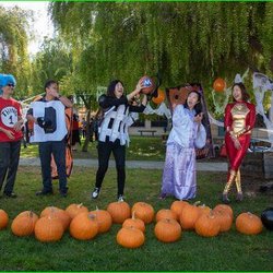 Tricity Chinese School - Staff at 2018 Halloween event