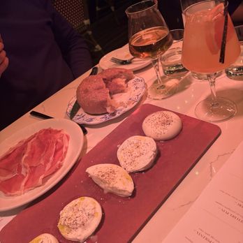 Bastone - Mozzarella tasting, ciabatta, prosciutto. Sweetheart spritz (forefront drink) - Pasta Shops Near Me - Atlanta, Georgia