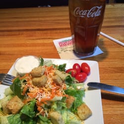 Charcoal Grill & Rotisserie - Side salad- very good!