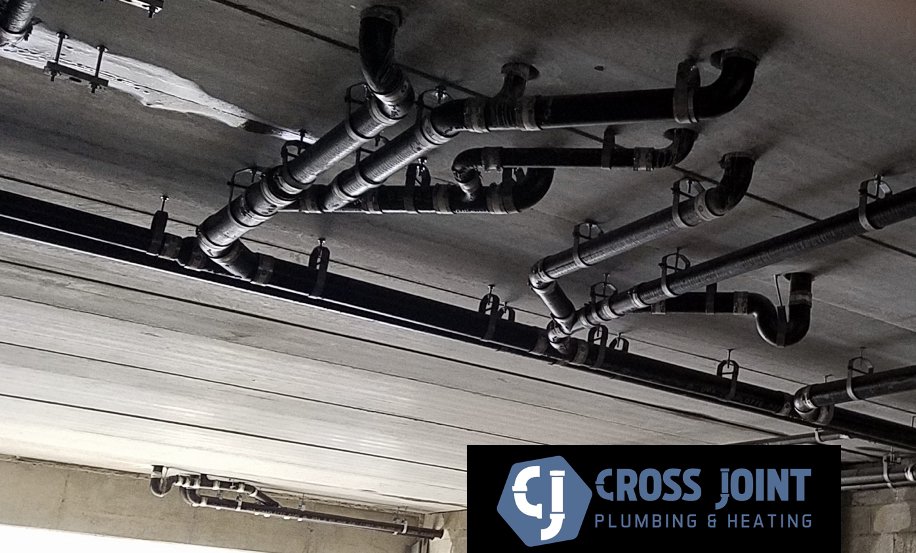 Slide of Cross Joint Plumbing and Heating