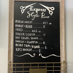Express Style Barber & Beauty Salon - Updated prices?