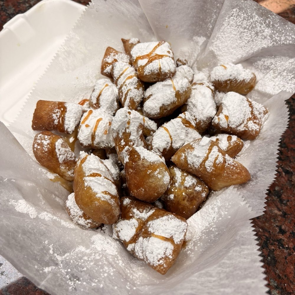 Theo's Pizzeria & Grill - Fried dough. Small - Sandwiches Near Me - Belmont, Massachusetts Theo's Pizzeria & Grill - Fried dough. Small - Sandwiches Near Me - Belmont, Massachusetts