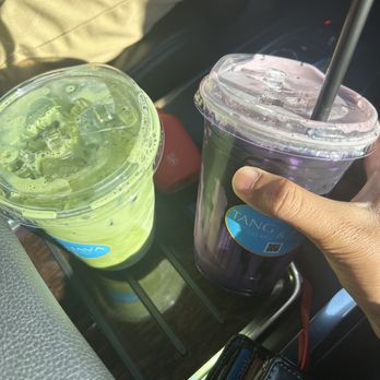 Tang & Java - Ceremonial Matcha and Ube Latte - Gelato Near Me - Woodland Hills, California