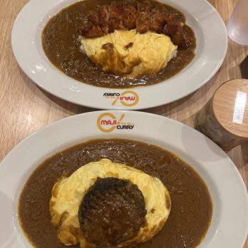 MAJI Curry - Omelet Curry With Hamburger Steak - Japanese Curry Near Me - Irvine, California