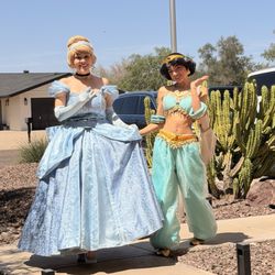 Fairytale Events - Cinderella and Jasmine