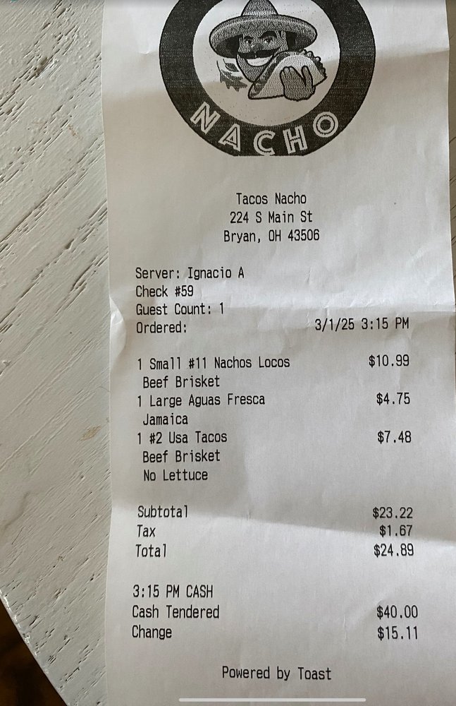 Taco's Nacho's