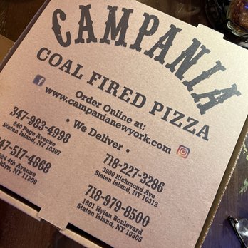 Campania Coal Fired Pizza - Pizza Near Me - Eltingville, New York