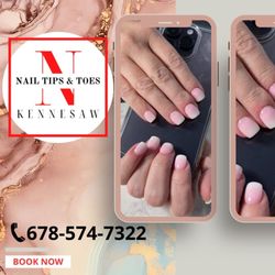 Nails Tips & Toes - &
3103 Cobb Parkway Northwest, #104, Kennesaw, GA 30152
(678) 574-7322