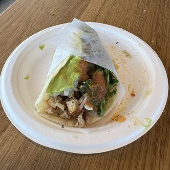 Taco Viva - Chicken taco with flour tortilla - Mexican Near Me - Phoenix, Arizona