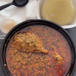 fufu and egusi fufu and egusi