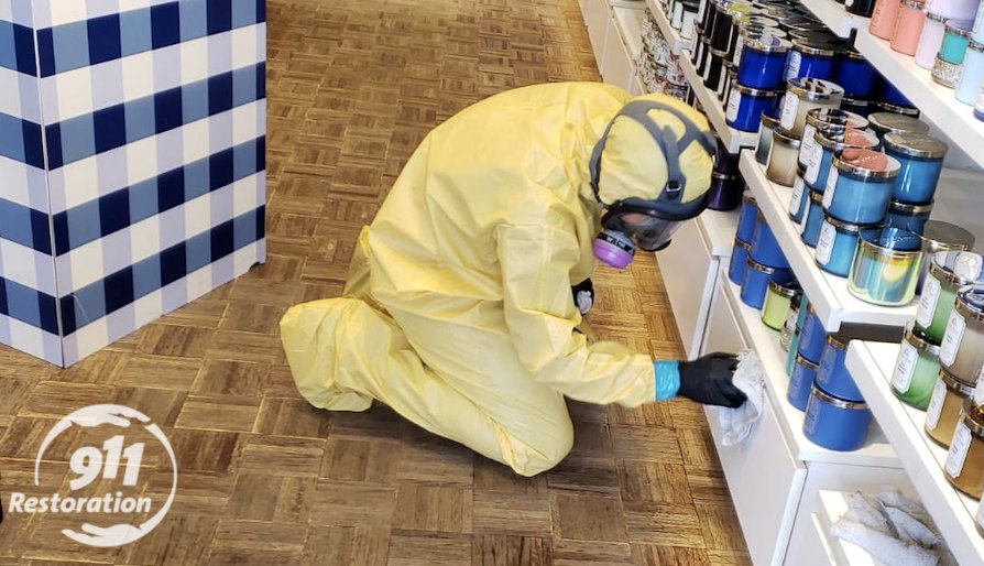 Slide of 911 Restoration of Central New York