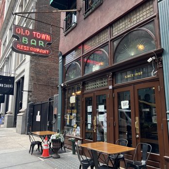 Old Town Bar & Restaurant - Outside - American Near Me - New York, New York