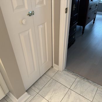 Benner Painting - Painted casing and molding after being repaired from chewing damage - Painters Near Me - Holiday, Florida Benner Painting - Painted casing and molding after being repaired from chewing damage - Painters Near Me - Holiday, Florida